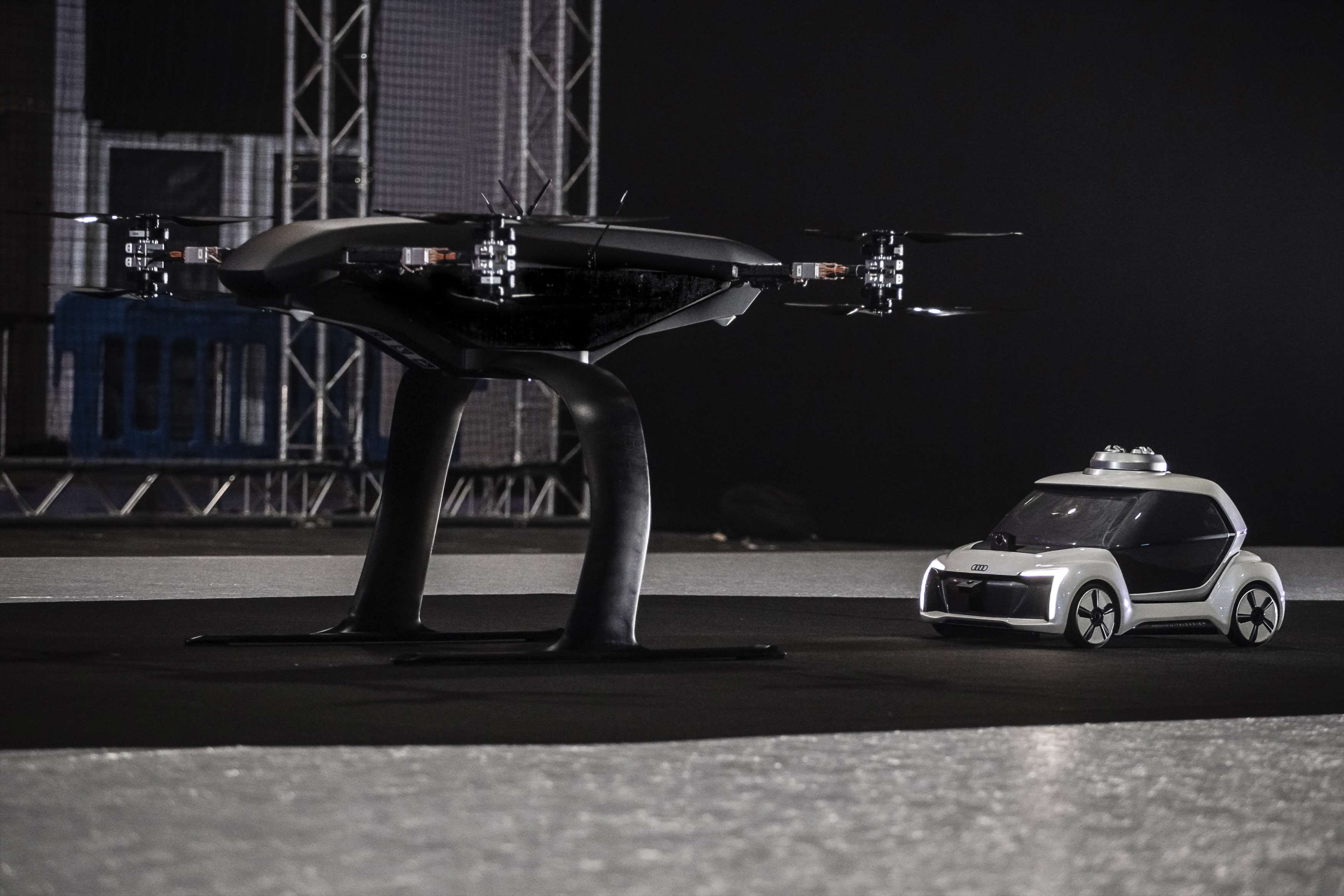 Audi, Airbus and Italdesign test Flying Taxi Concept