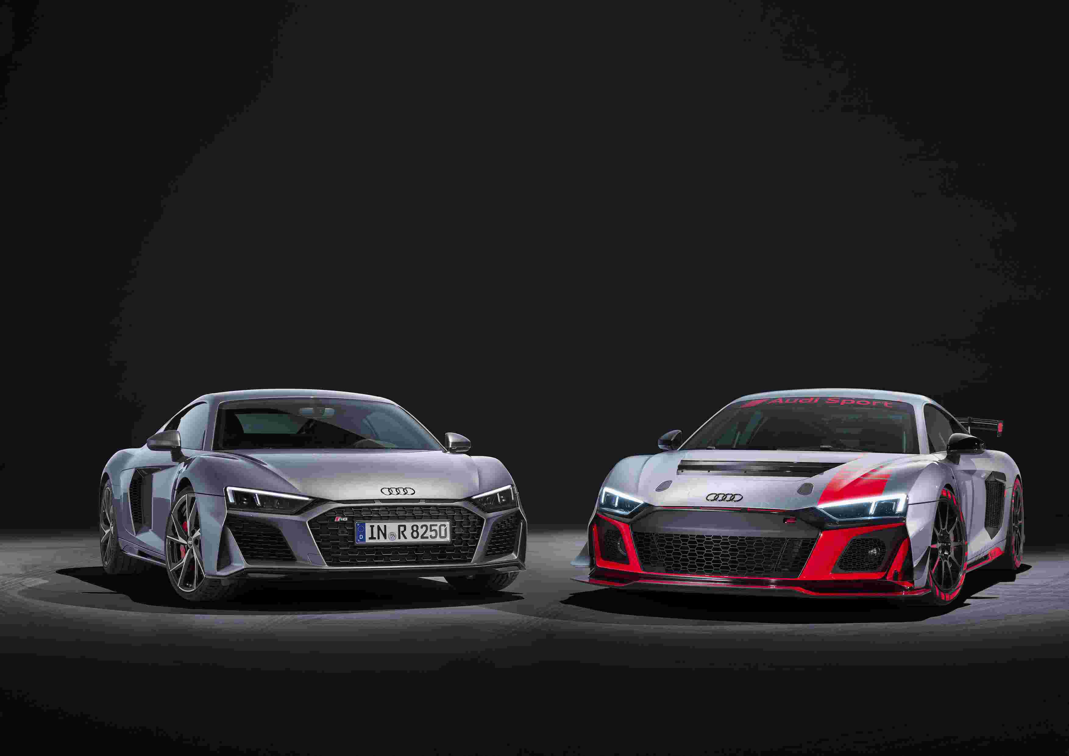 Audi R8 V10 RWD and the Audi R8 LMS GT4