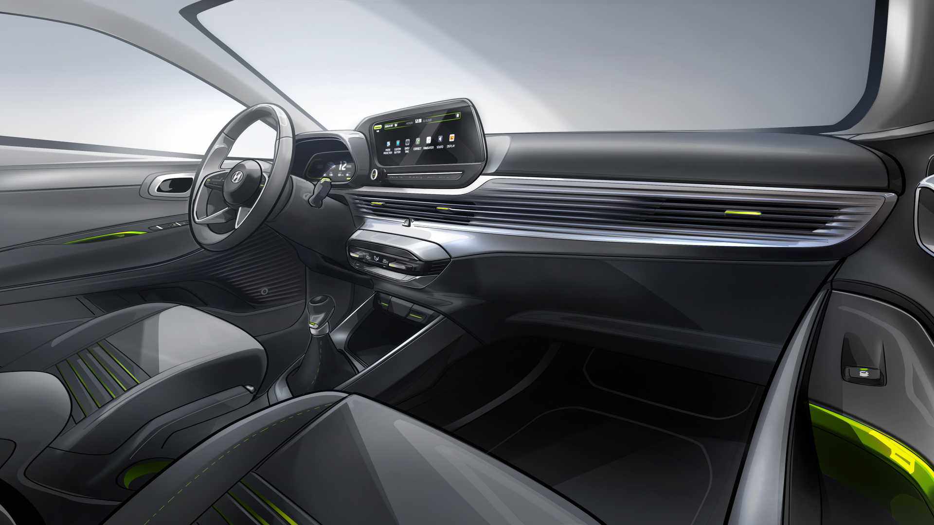 hyundai-i20-interior-sketch